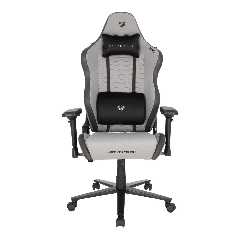 Balam Rush Silla Gamer Thunder Comp, hasta 150Kg, Gris