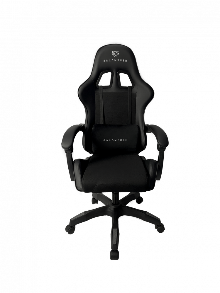 Balam Rush Silla Gamer Power Rush V2, hasta 120kg, Negro