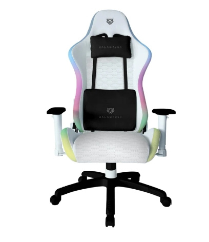 Balam Rush Silla Gamer BR-935920, hasta 120kg, Blanco