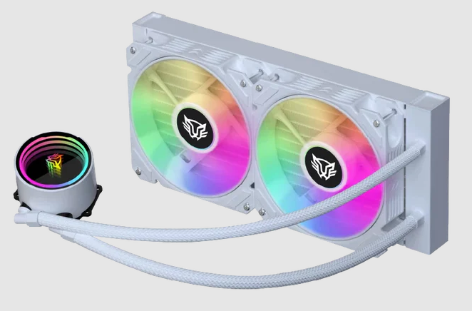 Balam Rush Hydrox Pro HX20 Enfriamiento Líquido para CPU, 2x 120mm, hasta 1800RPM, Blanco 