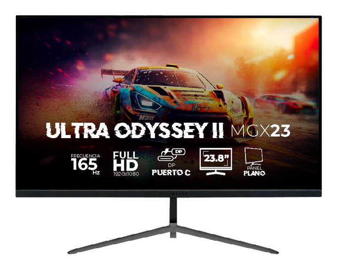 Monitor Gamer Balam Rush Ultra Odyssey II MGX23 LCD 23.8", 1920x1080 Full HD, FreeSync, 165Hz, HDMI/DisplayPort, Negro 