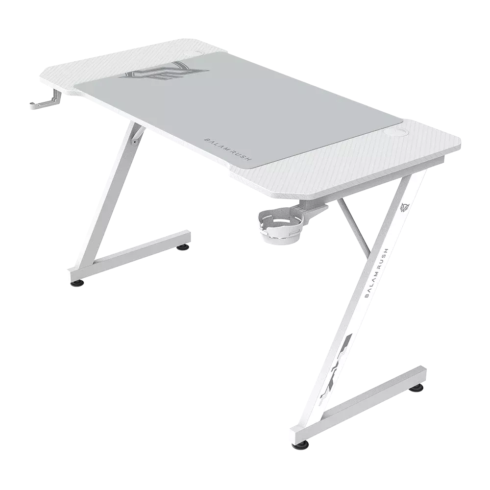 Balam Rush Escritorio Gamer Olympus Spot MRX4000, 60cm x 120cm, Blanco