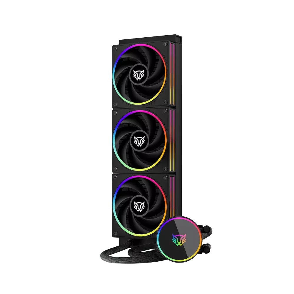 Balam Rush Hydrox Pro V2 HX36 Enfriamiento Líquido para CPU, 3x 120mm, hasta 2200RPM, Negro 