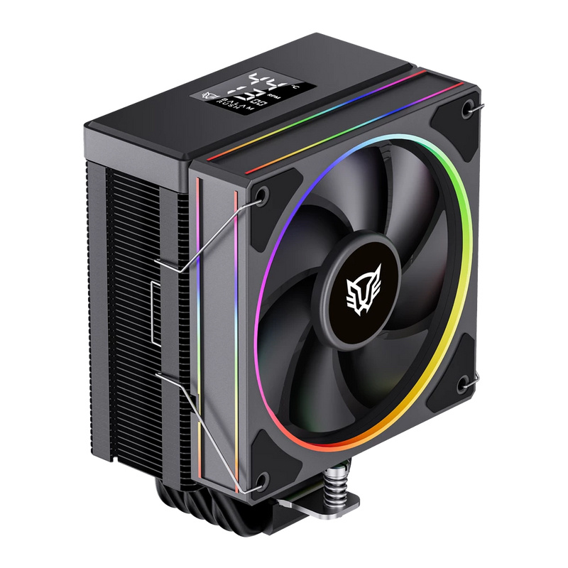 Disipador CPU Balam Rush Heliux Pro HEX65, 120mm, hasta 2200RPM, Negro