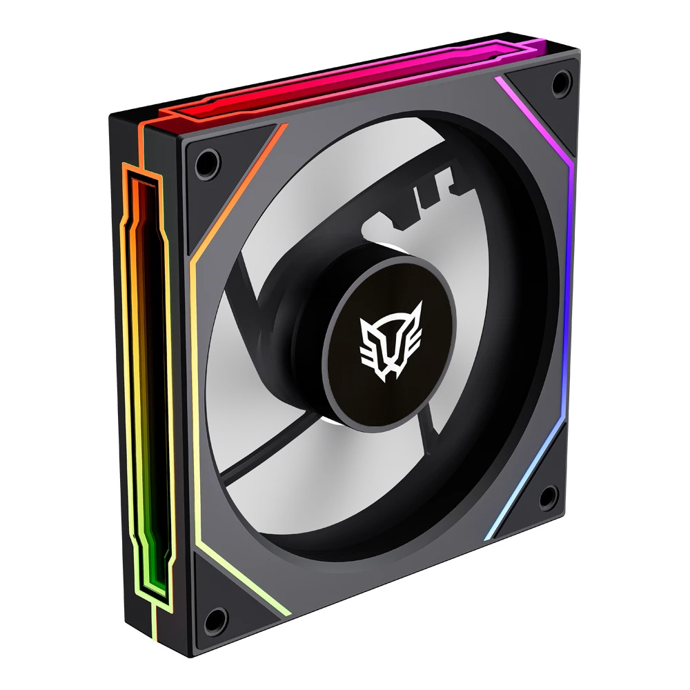 Ventilador Balam Rush Eolox Link EXL95, 120mm, 1800RPM, RGB, Negro
