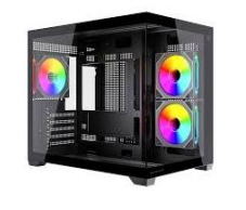Gabinete Balam Rush Tank Core Pro GI925, Mini-Tower, Micro-ATX/Mini-ITX, USB 2.0/3.0, sin Fuente, 3 Ventiladores Instalados, Negro