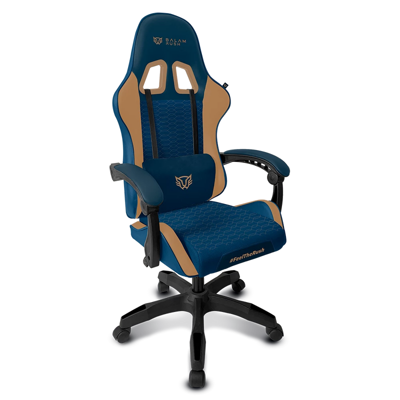 Balam Rush Silla Gamer Power Rush V2, hasta 120kg, Multicolor