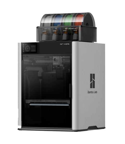 Bambu Lab Impresora 3D H2S Combo AMS 2 Pro, 34 x 32 x 34cm
