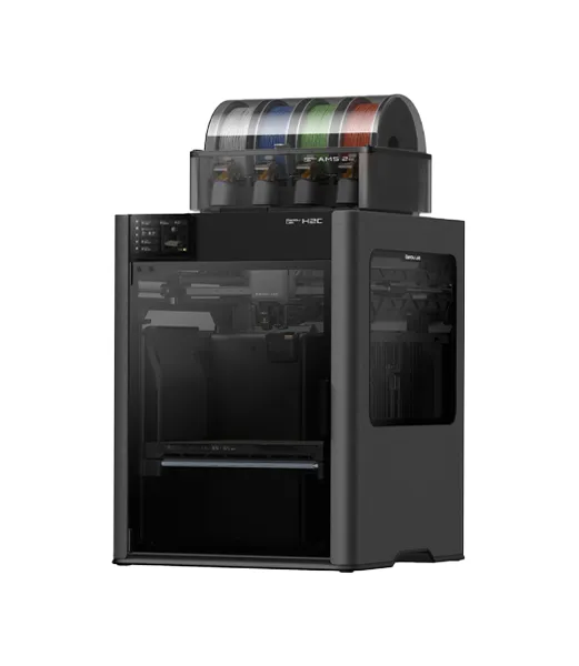 Bambu Lab Impresora 3D H2C, 30 x 30 x 33 cm