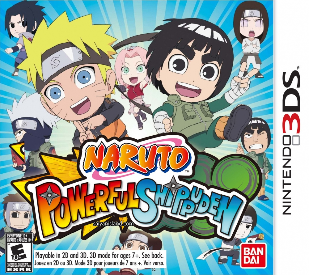 Namco Bandai Games Naruto Powerful Shippuden, Nintendo 3DS (ESP)