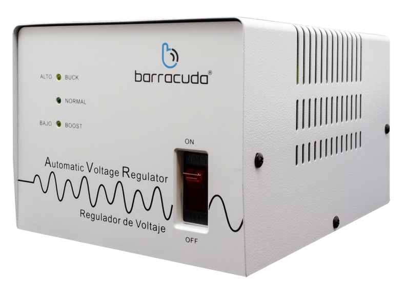 Barracuda Compensador de Voltaje CR-2500, 1500W, 2500VA, 104 - 127V, 1 Salida