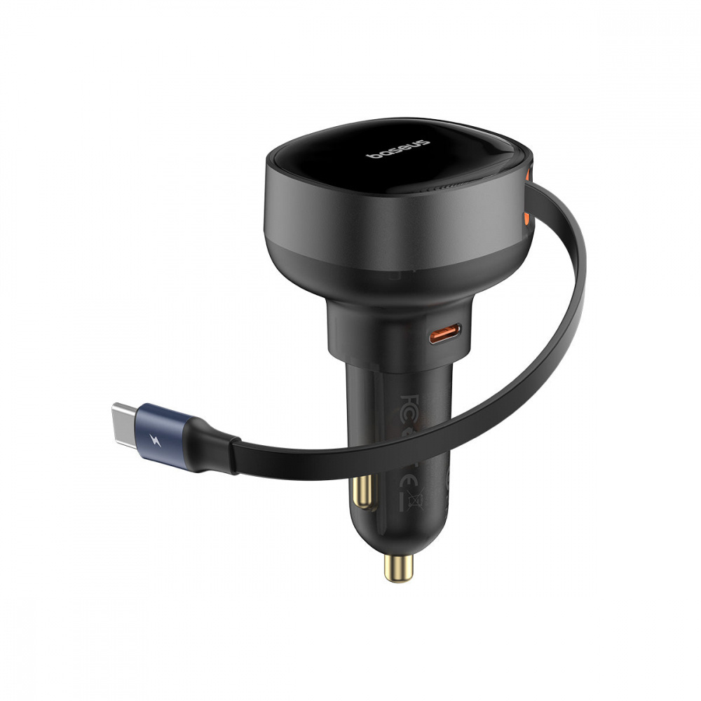 Baseus Cargador de Auto Enjoyment Pro, 60W, 20V, 1 x USB-C