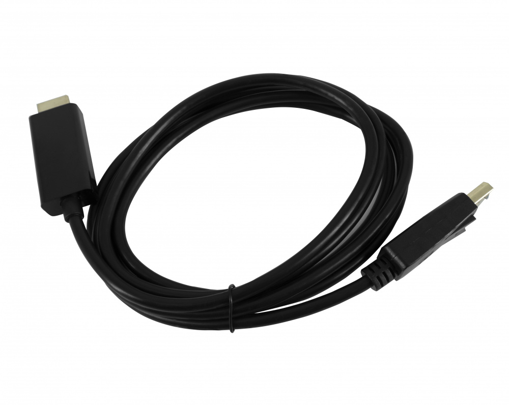 Batauro Cable DisplayPort Macho - HDMI Macho, Full HD, 1.80 Metros, Negro