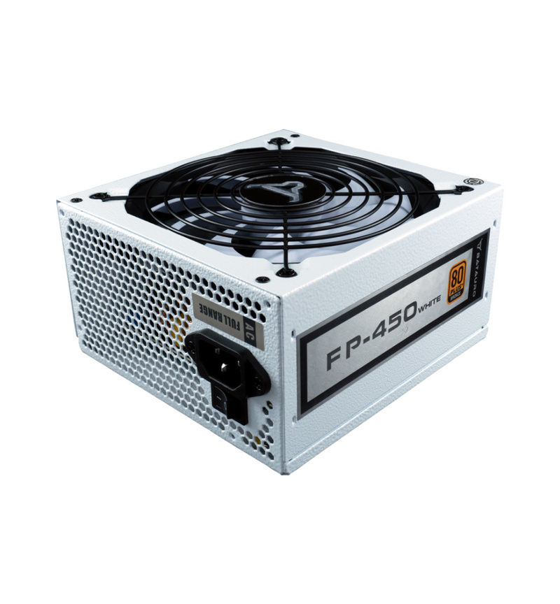 Fuente de Poder Batauro FP-450-WH 80 PLUS Bronze, 24-pin ATX, 140mm, 450W