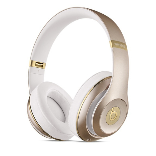 Beats by Dr. Dre Audífonos con Micrófono Studio 3, Bluetooth, Inalámbrico, USB-C, Blanco/Dorado