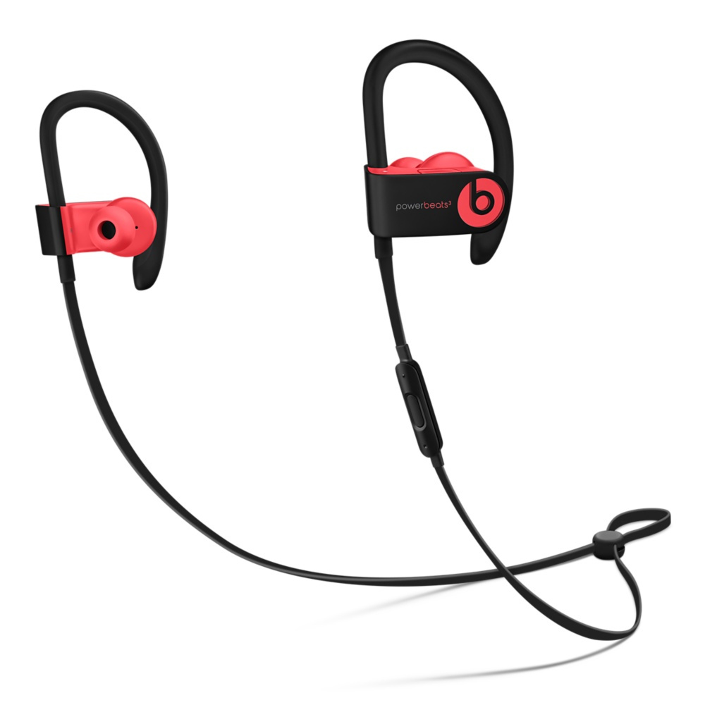 Beats by Dr. Dre Audífonos Intrauriculares Powerbeats3, Inalámbrico, Bluetooth, Rojo/Gris