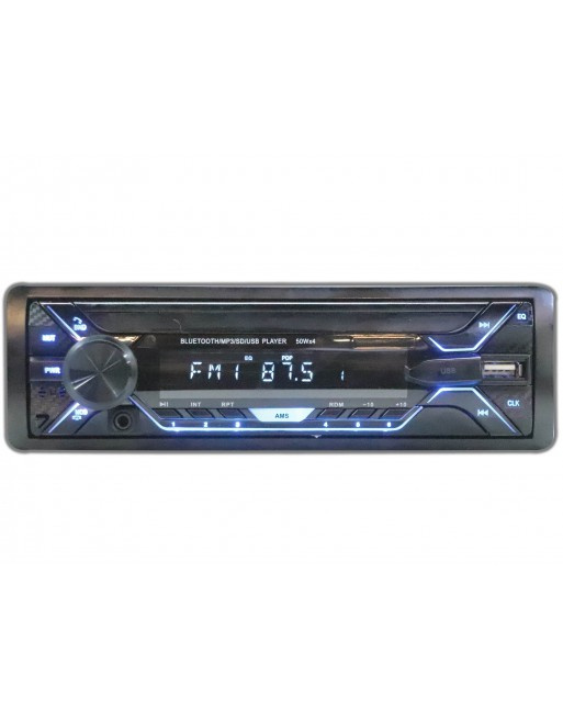 Beeper Autoestéreo BEEP-ESTBT-4267, 208W, FM/MP3/USB/SD/Bluetooth, Negro