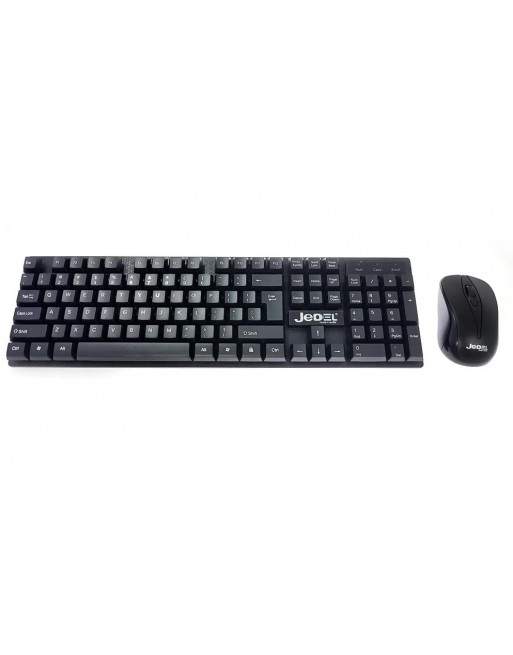 Kit de Teclado y Mouse Beeper WS630, Inalámbrico, RF Inalámbrico, Negro, Español
