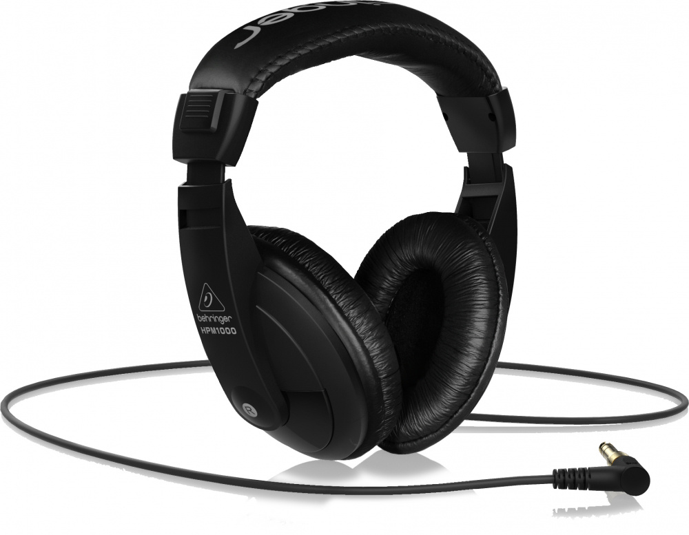 Behringer Audífonos HPM1000, Alámbrico, 3.5mm, Negro
