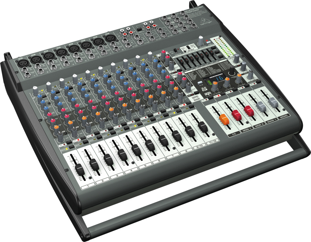 Behringer Mezcladora Digital PMP4000, 20 canales, 24 Bit, 1050W