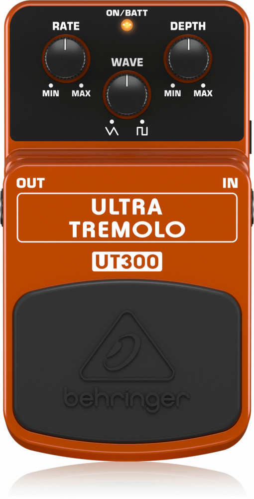 Behringer Pedal Trémolo UT300, Negro/Rojo