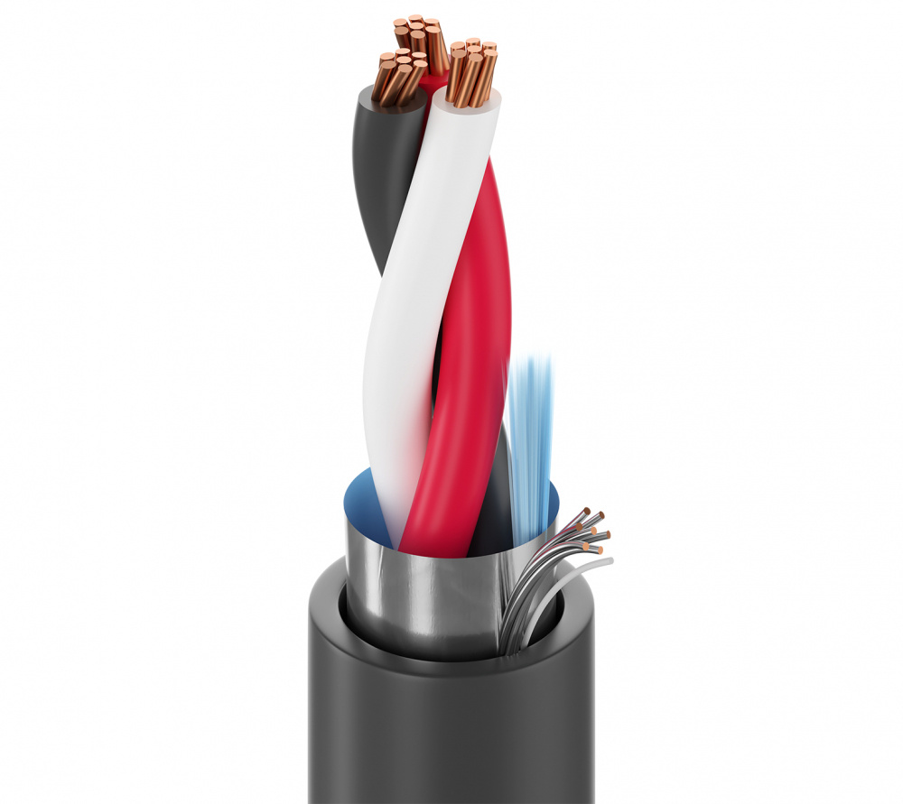 Belden Bobina de Cable para Instrumentación, 18 AWG, 305 Metros, Azul