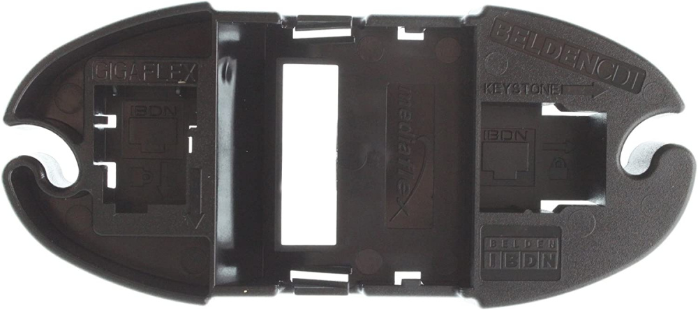 Belden Estación de Terminación AX101852, 10GX/Cat6+/Cat5E, Negro