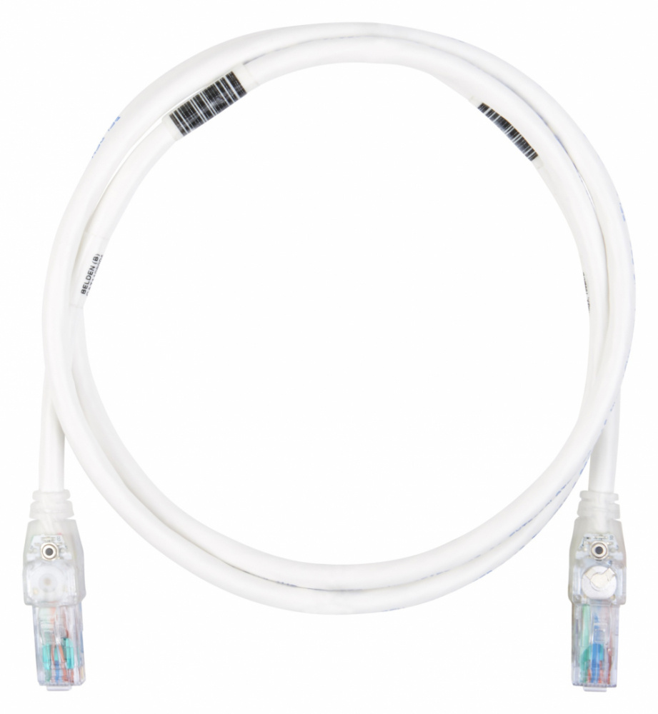 Belden Cable Patch Cat6a UTP RJ-45 Macho - RJ-45 Macho, 0.6 Metros, Blanco