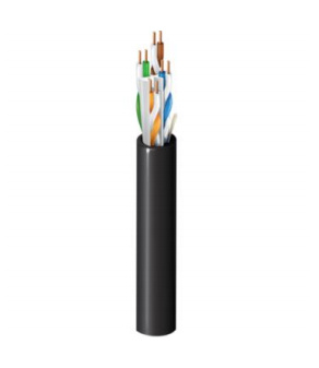 Belden Bobina de Cable Cat6a, 305 Metros, Negro