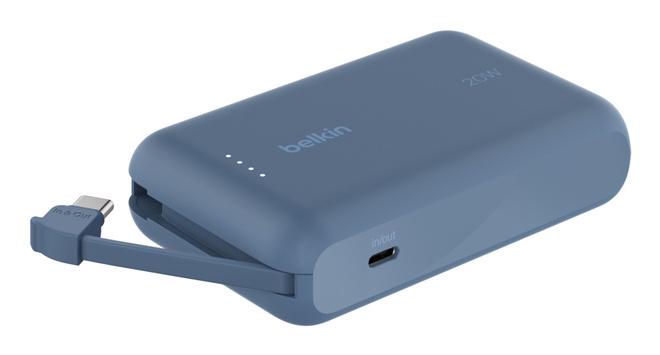 Cargador Portátil Belkin Power Bank 745883896370, 10.000mAh, Azul