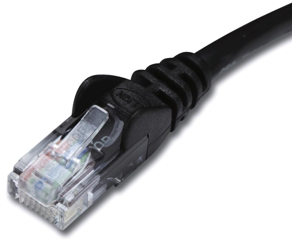 Belkin Cable Patch Cat5e UTP RJ45 Macho 15cm Negro A3L79106INBLK