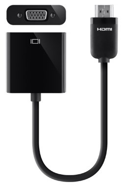 Belkin Cable Adaptador HDMI Macho - VGA (D-Sub) Hembra, Negro