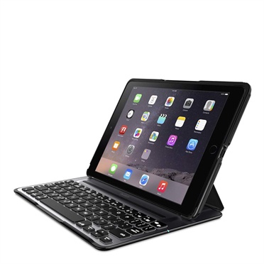 Belkin Funda con Teclado iPad Air 2, Negro