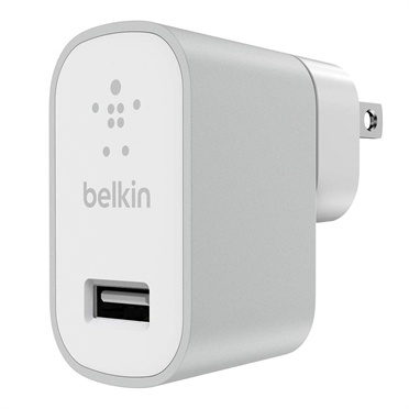 Belkin Micro Cargador de Pared Universal MIXIT↑, 5V, 2.4A, Plata/Blanco
