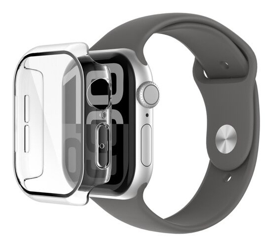 Belkin Protector de Pantalla OWA002FQCL para Apple Watch, Tamaño 42mm, Transparente