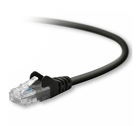 Belkin Cable Patch Cat5e UTP Moldeado sin Enganches RJ-45 Macho - RJ-45 Macho, 15.2 Metros, Negro