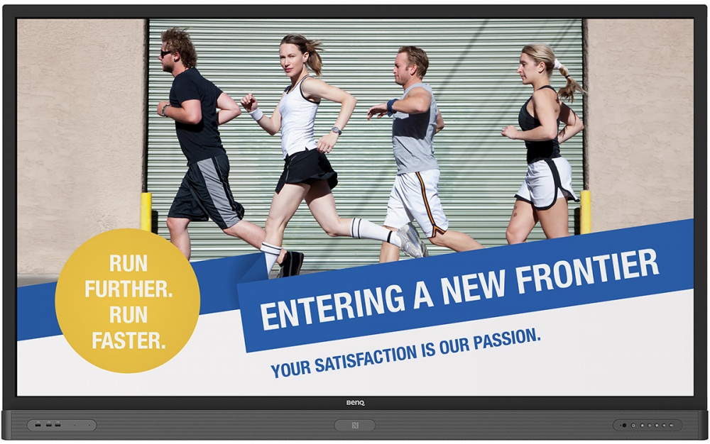 BenQ RP704K Pantalla Interactiva LED 70", 4K Ultra HD, Multi-Touch, Negro