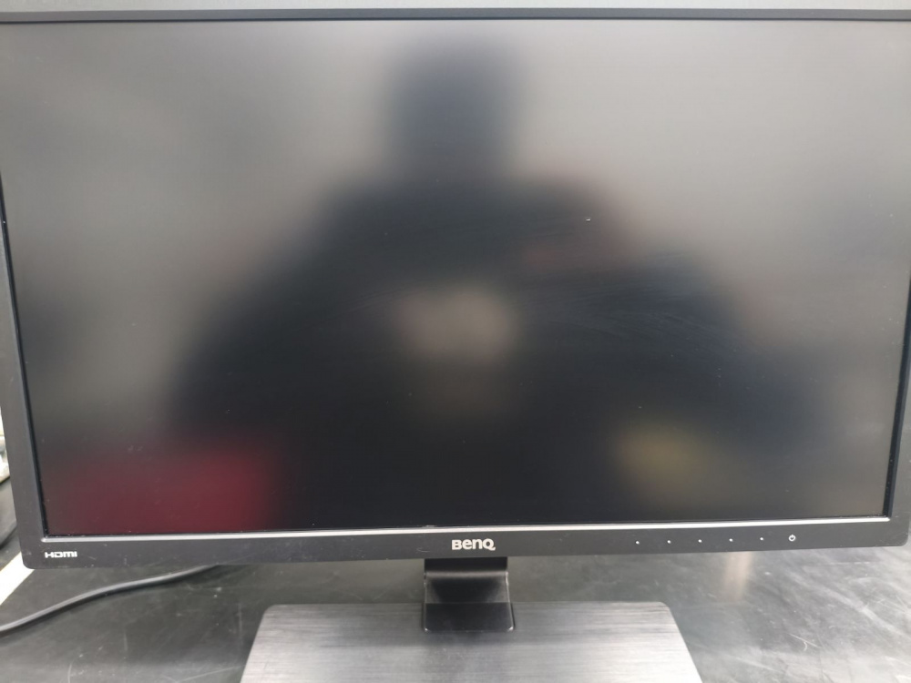 Monitor BenQ GW2270H LED 21.5'', Full HD, HDMI, Negro ― Equipo usado en oficina; incluye cable HDMI, VGA y  tomacorriente.