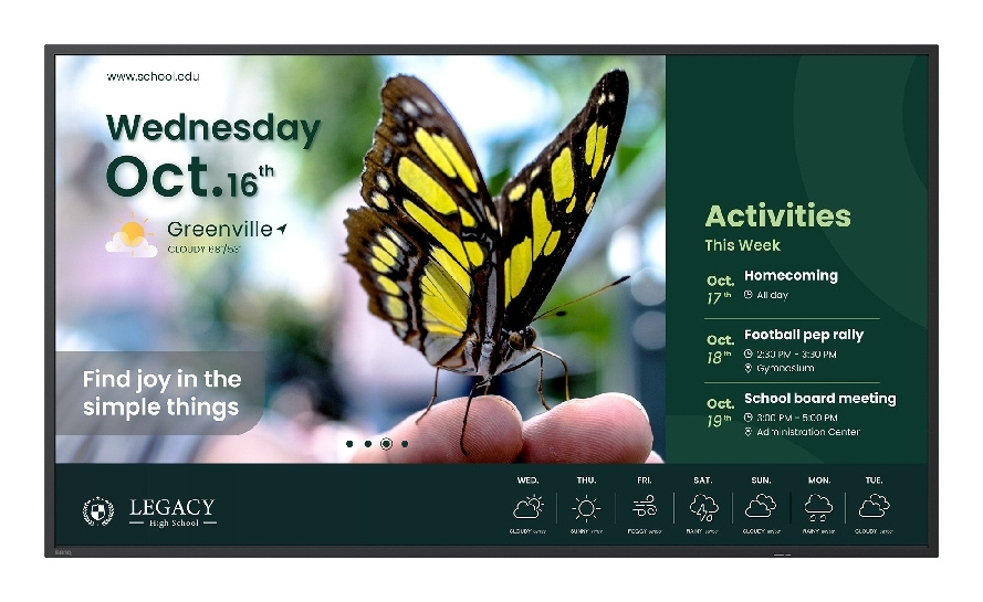 BenQ ST4302S Pantalla Comercial LCD 43", 4K Ultra HD, Negro