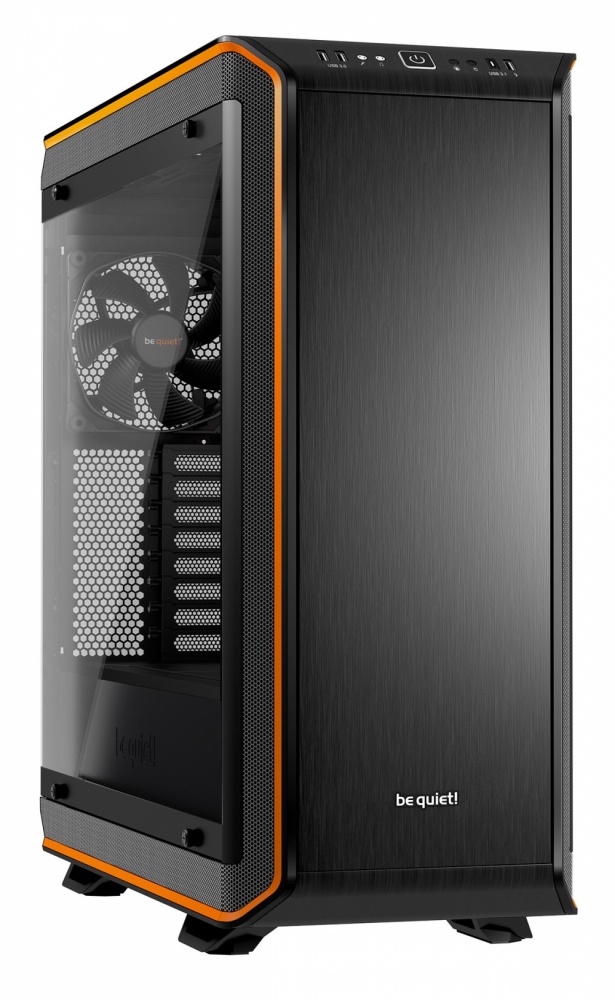 Gabinete be quiet! Dark Base Pro 900 Orange rev. 2, Full-Tower, ATX/EATX/Micro ATX/Mini-ITX/XL-ATX, USB 3.1, sin Fuente, 3 Ventiladores Instalados, Negro/Naranja