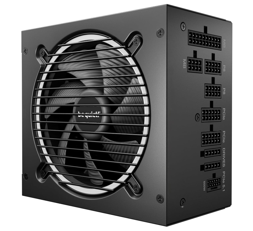 Fuente de Poder be quiet! Pure Power 13 M 80 PLUS Gold, Modular, 24-pin ATX, 12VHPWR, 120mm, 850W