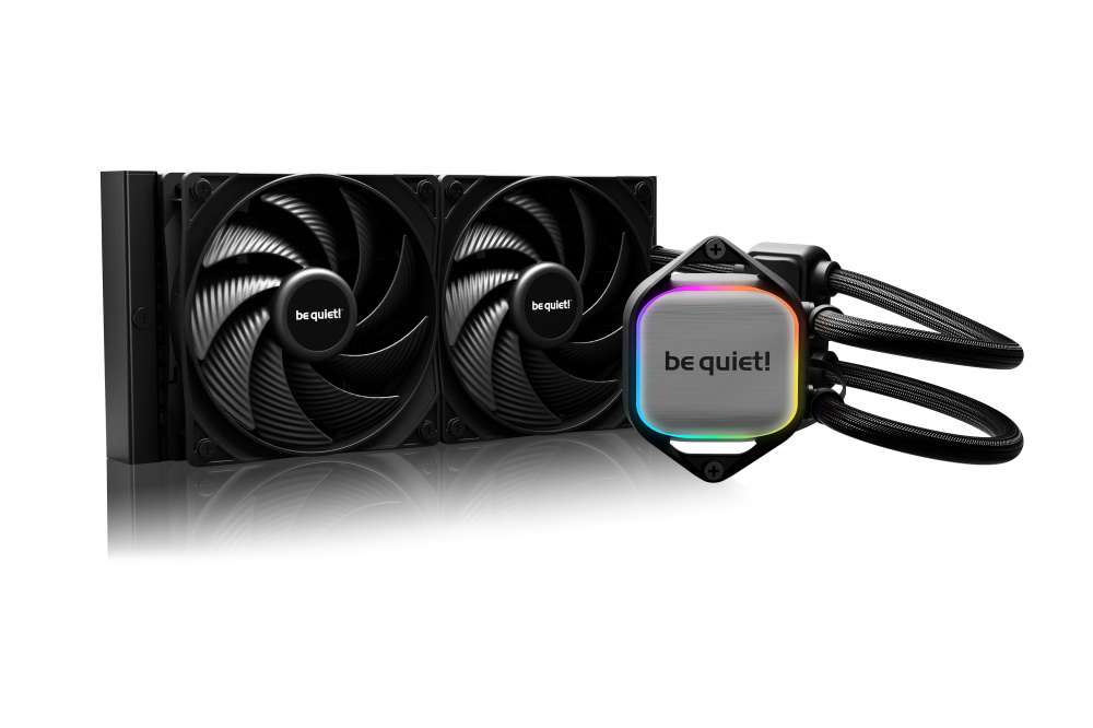 be quiet! Pure Loop 2 Enfriamiento Líquido para CPU, 2x 120mm, hasta 2100RPM, Negro 
