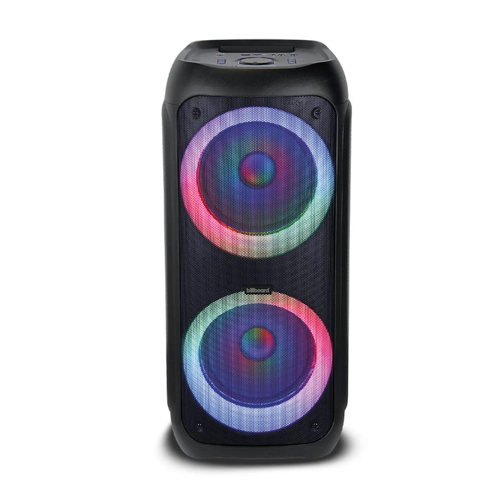 Billboard Bafle Carbono Beat Max, Bluetooth, Inalámbrico, 60W RMS, USB, Negro