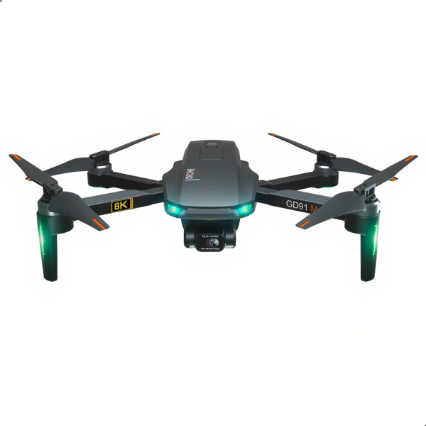 Drone Binden GD91 MAX con Cámara 6K, 4 Rotores, hasta 1000 Metros, Negro