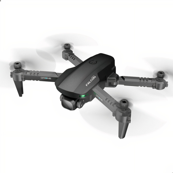Mini Drone Binden Falcon GD93 con Cámara 4K, 4 Rotores, hasta 100 Metros, Gris