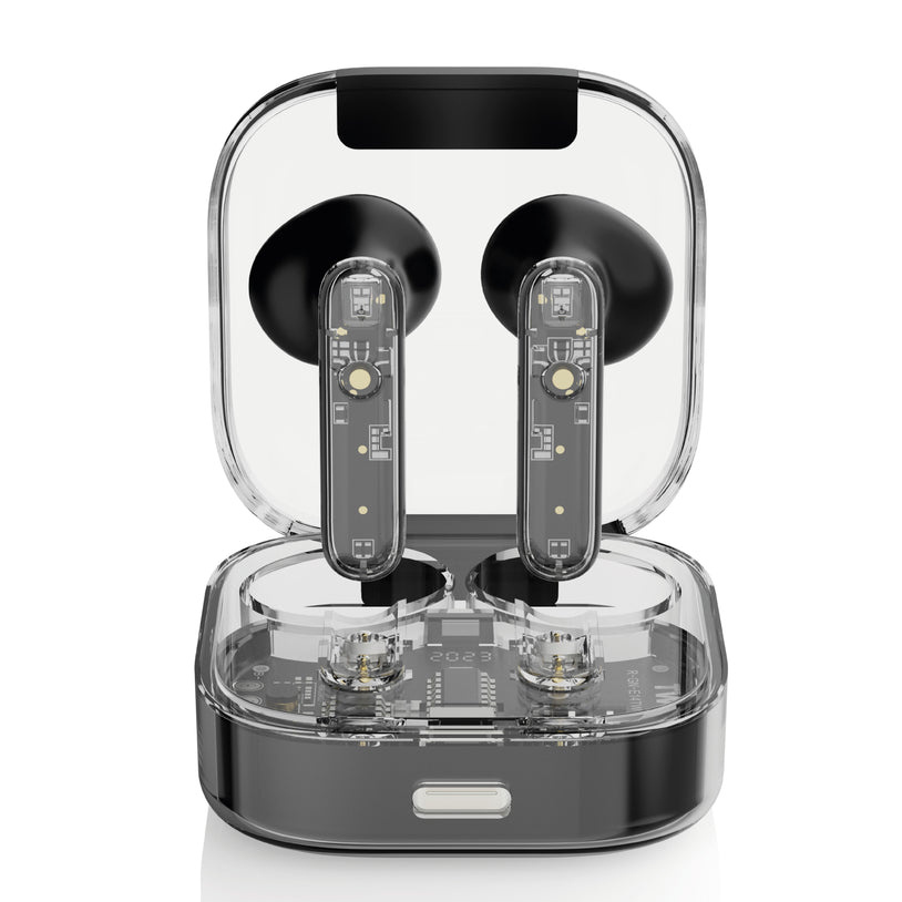 Binden Audífonos Intrauriculares con Micrófono Onepops Funky, Inalámbrico, Bluetooth, Negro