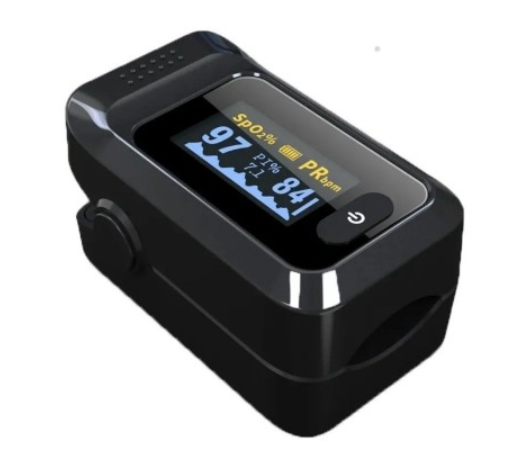 Bing Zun Oxímetro Digital de Pulso X09, Negro