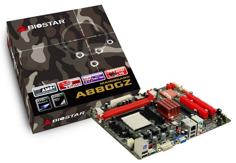 Tarjeta Madre Biostar micro ATX A880GZ Ver. 6.x, S-AM3+, AMD 880G, HDMI, 8GB DDR3, para AMD