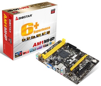 Tarjeta Madre Biostar micro AM1MHP, S-AM1, HDMI, 16GB DDR3, para AMD