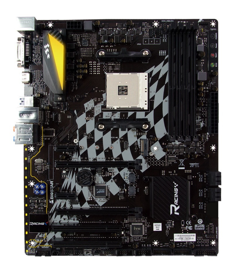 Tarjeta Madre Biostar ATX B350GT5, S-AM4, AMD B350, HDMI, 64GB DDR4 para AMD